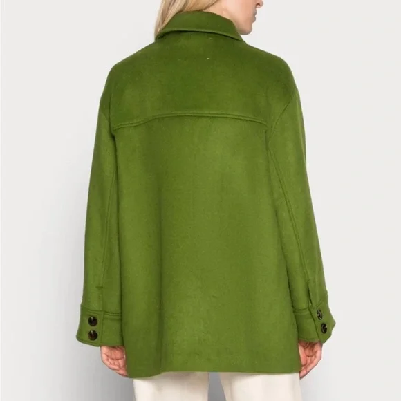 Samsøe Samsøe DIONE loose fit green jacket - Picture 5 of 8